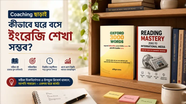 Coaching ছাড়াই যেভাবে ঘরে বসে ইংরেজি শেখা সম্ভব